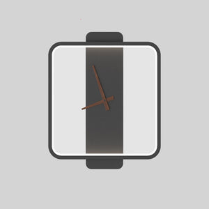 Nordic Wall Lamp Bedroom Bedside Lamp Clock Modeling Lamp
