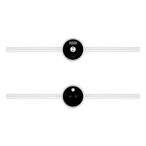 Smart Cabinet Light Clock Timing Sensor Light Removable LED Wardrobe Light Human Body Sensor Light