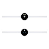 Smart Cabinet Light Clock Timing Sensor Light Removable LED Wardrobe Light Human Body Sensor Light