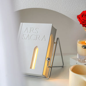 Sacred Art Cement Building Design Wedding Hall Night Lights